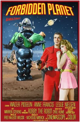 Forbidden Planet! A Sci-Fi Odyssey Exploring the Dangers of Id and Unforeseen Technological Consequences!